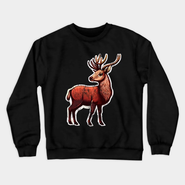 Vintage store deer sweatshirt